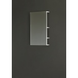Peegel riiuliga STORE 40x70 valge